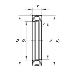 FAG Bearing - 81228M Thrust Roller Bearing 140mm Bore | 81228M_INA