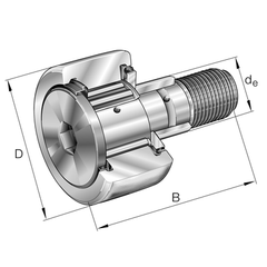 FAG Bearing - KRE40PP Cam Follower / Track Roller | KRE40PP_INA