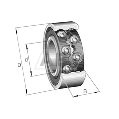 FAG Bearing - 4213TN Bearing 65mm Bore | 4213TN_FAG