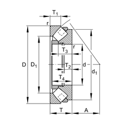 FAG Bearing - 29240M Thrust Roller Bearing 200mm Bore | 29240M_FAG