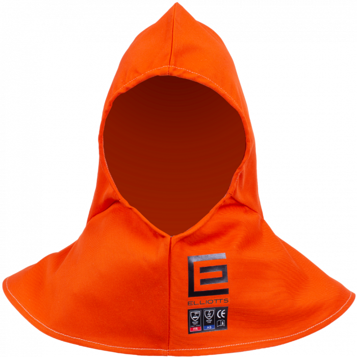 Elliotts - Proban Welders Hood - Economy Style - Orange (Pack of 50) | PHIS101Y-50