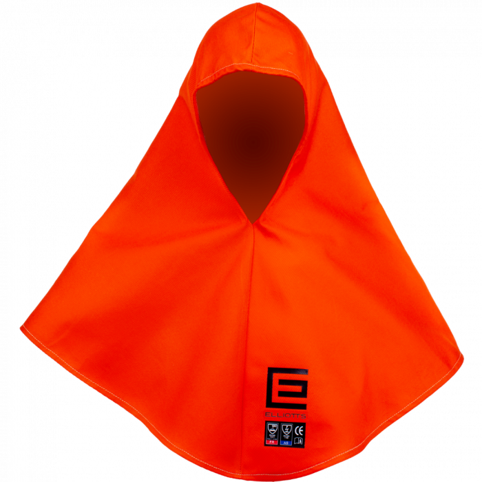 Elliotts - Proban Welders Hood - Extended Length - Orange (Pack of 50) | PH25CSY-50