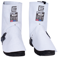 Elliotts - Chrome Leather Welders Spats - Velcro (Pack of 50) | SWS7SV-50