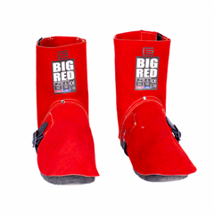Elliotts - BIG RED Leather Welders Spats (Pack of 1) | BRG7V