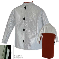 Elliotts - Alum Jacket CC/CAB 800mm PR720 Preox T-Gard P190 lined. SML (Pack of 1) | FPR720LJC80SML