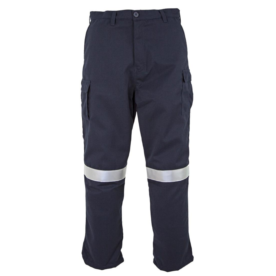 Elliotts - Tecasafe Cargo Trousers 7.0oz - Navy with tape ST KIT (Pack of 1) | TSTRS700NAPT1STKIT