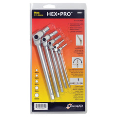 Bondhus - Set 5 Chrome HEX-Pro Wr 4-10m Clam Roy | BD00051