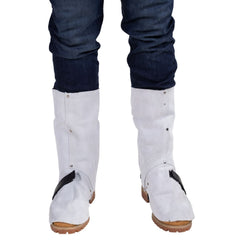 Elliotts - Blue Max Leather Leggings - Hook + Loop Closure 330mm (Pack of 1) | ES16Q