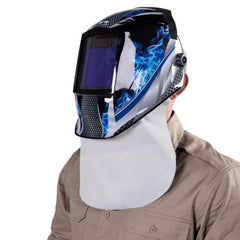 Elliotts - Chrome Leather Welders Bib (Pack of 1) | CTP10V