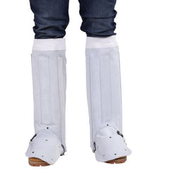 Elliotts - Chrome Leather Welders Leggings. 406mm Long. (Pack of 1) | WL400CC