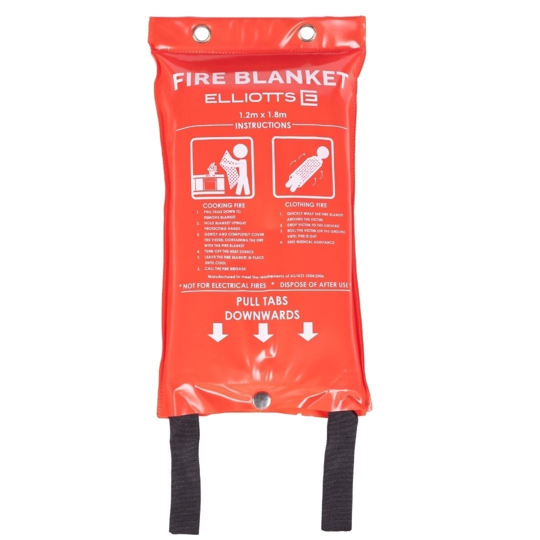Elliotts - Fire Blanket 1000mm X 1000mm (C/W Wall Bag) (Pack of 20) | FGB1010-20
