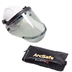 Elliotts - ArcSafe AmpShield™ ArcFlash Face Shield Kit 1 (Pack of 1) | FSAMP14ECKIT1