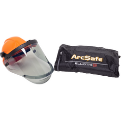 Elliotts - ArcSafe AmpShield™ ArcFlash Face Shield Kit 3 (Pack of 1) | FSAMP14ECKIT3