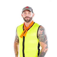 Elliotts - E-COOL Bandana - High Vis Orange (Pack of 50) | EC110HVO-50
