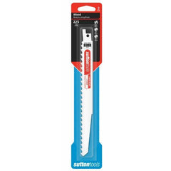 Sutton Tools - 150 x 19 x 1.27mm Blade H525 Recip Hcs Green Wood 3Tpi 2Pk | H52515003
