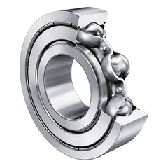 FAG Bearing - 6206-2ZC3L038_F Single Row Deep Groove Ball Bearing 30mm ID x 62mm OD x 16mm W (C3 Clearance) | 6206-2ZC3L038_F