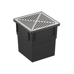 RELN - Series 300 Pit Complete with Plain Aluminium Grate | 001003