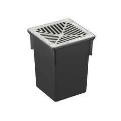 RELN - Series 250 Pit Complete with Aluminium Concave Grate | 001102