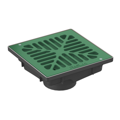 RELN - Uni-Pit Vortex 200 Complete with Green Plastic Flat Grate | 002340