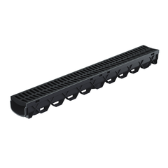 RELN - Storm Mate - 1m Complete with Black H/Guard  Plastic Grate | 002999