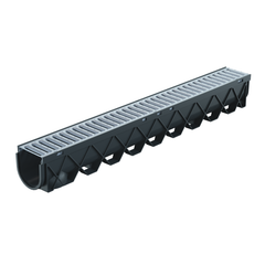RELN - Storm Drain 1m Complete with 304 Stainless Steel  Grate | 003106
