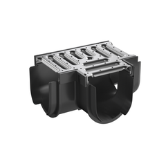 RELN - Storm Drain Tee Piece Complete with 304 Stainless Steel Grate | 003126