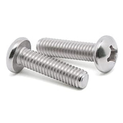 BBI - M6-1.00x45mm (Ft) - Stainless 304 Metal Thread Screws Pan Head Phillips | 676188