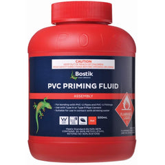 Bostik - Bostik PVC Priming Fluid Red 1L (Pack of 6) | 30840471