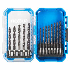 Sutton Tools - 2-10mm Drill D221 HEX Shank HSS-TiAlN Supabit Plus Set 21Pc | D221S21A