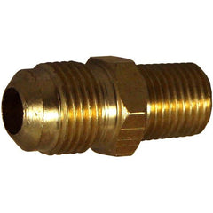 IFS - #7F 1/2x1/4 Male Flare Union c/w Male Flare Nut | 0107F-0804