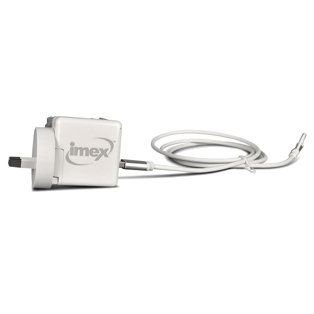 Aptella - 240V charger and cable for Imex rotating /grade lasers (suits iSeries lasers) | 012-24RUSB