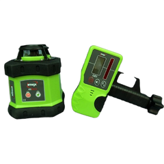 Aptella - Imex E60 Rotating Laser Kit inc tripod & 2m staff Min 2 buy - LR1 Receiver | 012-E60K