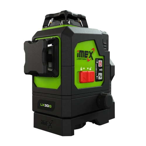 Aptella - Imex 3 Liner LX3D multi-line Green Beam 3 x 360° lines with LD100 detector | 012-LX3DGD