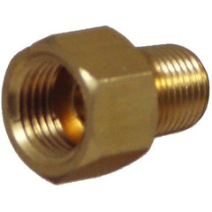 IFS - #62 3/16"-1/8" BSPT Inverted Flare Male Adaptor Bubble Pack | P0162-0302