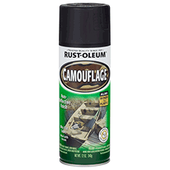 Rust-Oleum - Camouflage Dead-Flat Black - Spray 340g | 1916830