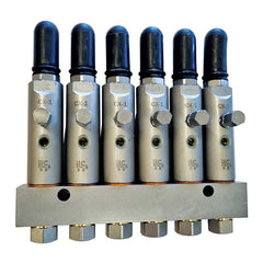 Alemlube - Cx-1 Manifold Bank With 6 Injector | 02.940.1.G.06