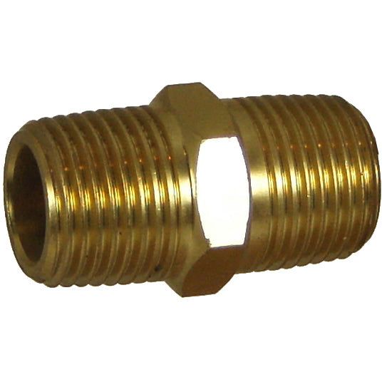 IFS - #27 1/4 NPT Hex Nipple (02-N2702) | 02N27-04