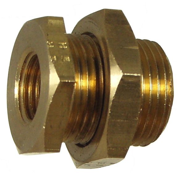 IFS - #80 3/8 NPT Female Bulkhead. 1''x14 UNF Male | 02N80-06