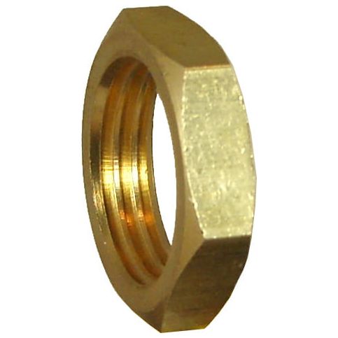 IFS - #74 M28 x 1.5 Nickel Plated Lock Nut | 0374-M28E