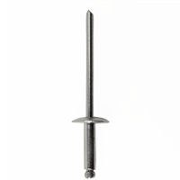 BBI - Stainless 304 / Stainless 304 Large Dome Head Blind Rivet Ssbss 6-8l 3/16 (.376-.500) X 0.675 | 37007