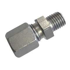 Alemlube - Elbow Connector 6mm Tube x M8/1 (90Degree) Stainless Steel | 2103860