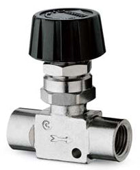 IFS - 1/2 F&F Brass Panel Mount Needle Valve | 04-NV104PM08