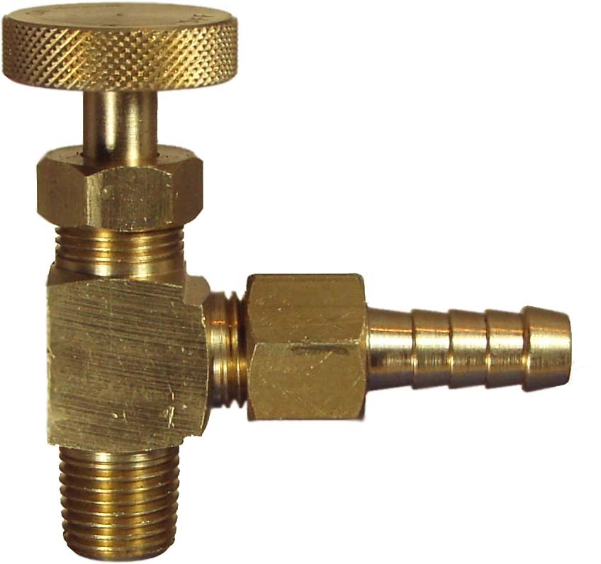 IFS - NVP40 5/16 x 1/4 Elbow Needle Valve | 04-NVP400504