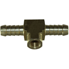 IFS - P12F 1/2 Barb X 1/8 BSP Female Branch Tee | 06-012F-0802