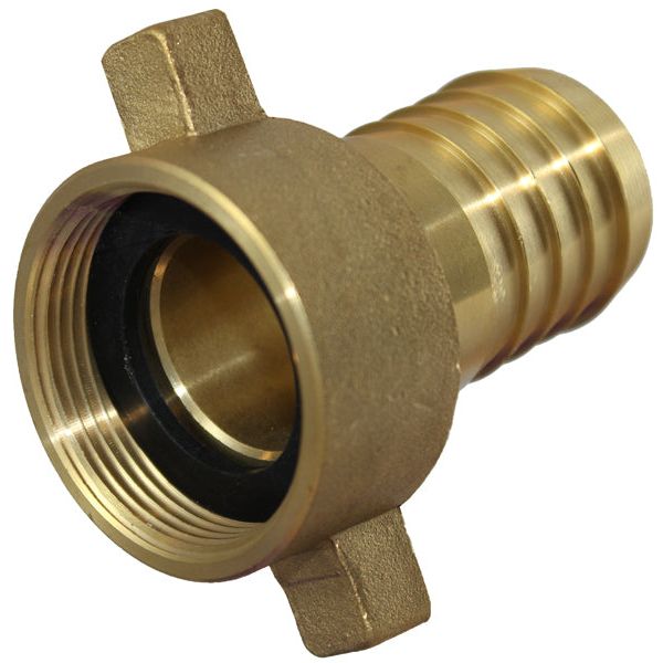 IFS - P25 1.1/4 Barb X 1.1/4 BSPP Nut & Tail - Flat Seat | 06-025-2020