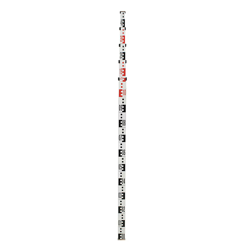 Aptella - 5m, 5 section “E” Face Aluminium Staff & Cover | 07-10-55ES