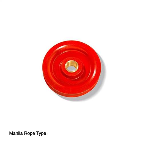 Austlift - Sheave Red 0.25T 63mm Manila Rope 10mm | 070063M