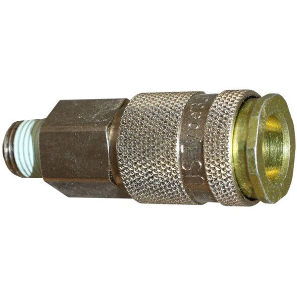 IFS - 1/4 BSP Male Rectus 33 (QIC10) Coupler | 08-AC10CM4