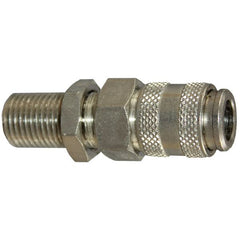 IFS - 1/8 Male Camozzi QR Bulkhead Coupling | 08-C5052-02