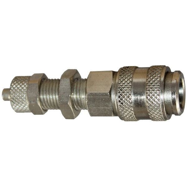 IFS - 6mm Tube Camozzi QR Bulkhead Coupling | 08-C5055-06
